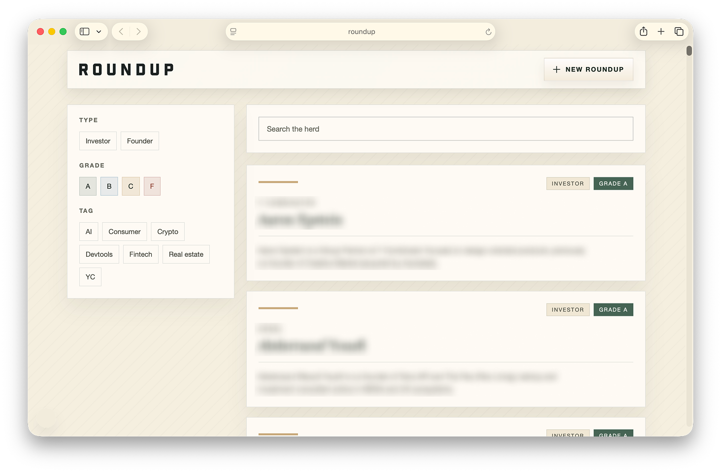 Roundup